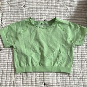 Amazon Light Green Women's Crop Top